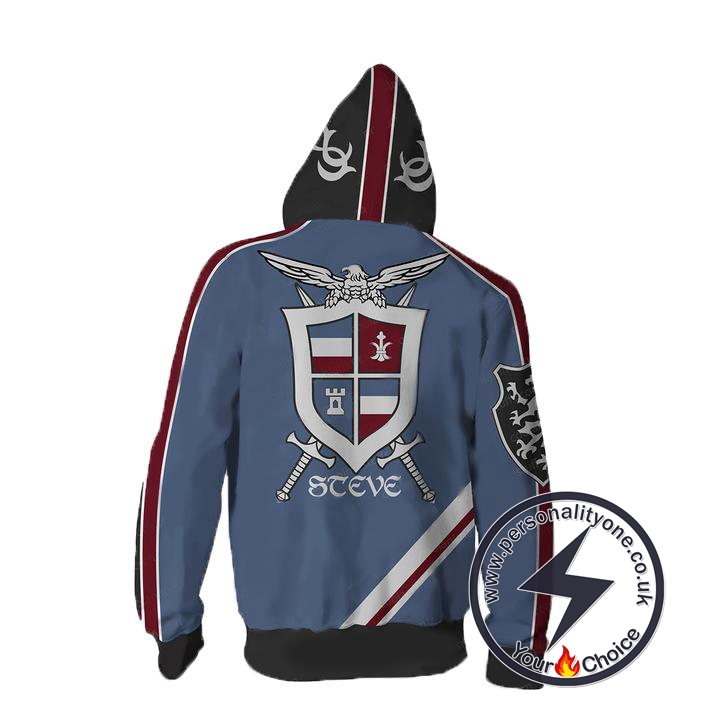 Tekken Hoodies - Tekken 7 Steve Fox Zip Up Hoodie Jacket